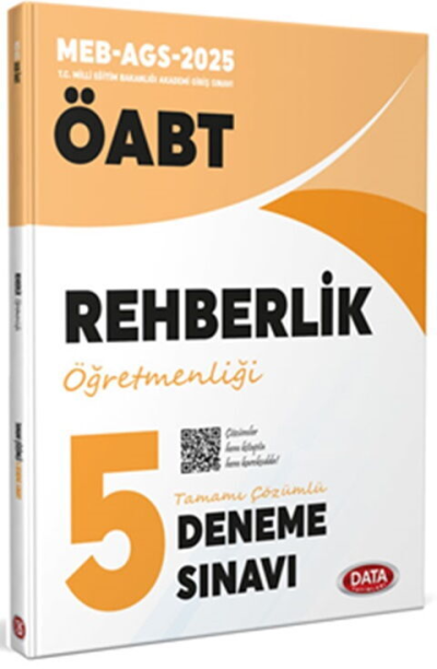 2025 ÖABT Rehberlik Öğretmenliği 5 Deneme Sınavı Data Yayınları Fotokopi GO - Tüm Sınavlarda Daha İleriye