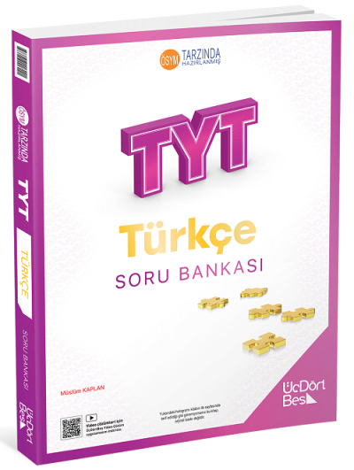 2026 TYT Türkçe Soru Bankası Üç Dört Beş Yayınları Fotokopi GO - Tüm Sınavlarda Daha İleriye