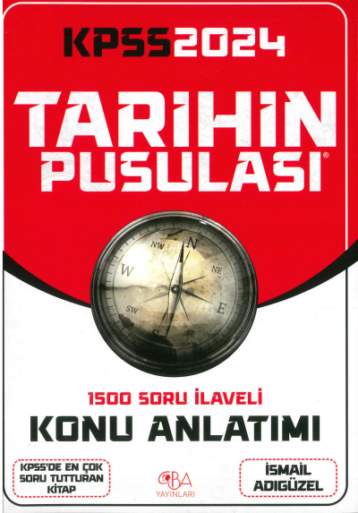 TARİHİN PUSULASI 1500 SORU İLAVELİ KONU ANLATIMI (İSMAİL ADIGÜZEL) Fotokopi GO - Tüm Sınavlarda Daha İleriye