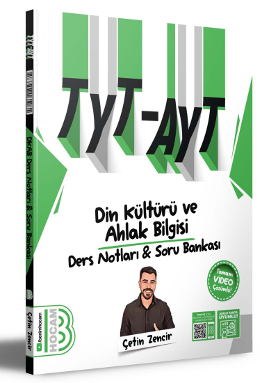 TYT - AYT Din Kültürü ve Ahlak Bilgisi Ders Notları ve Tamamı Çözümlü Soru Bankası Fotokopi GO - Tüm Sınavlarda Daha İleriye