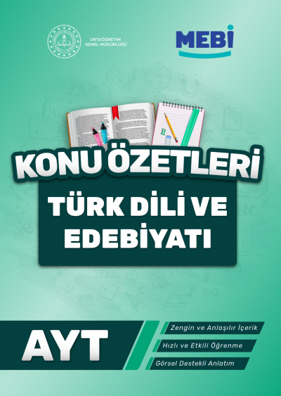 AYT Türk Dili ve Edebiyatı Konu Özeteri Fotokopi GO - Tüm Sınavlarda Daha İleriye