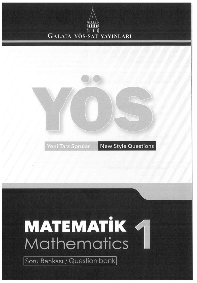 YÖS Matematik 1 Soru Bankası Fotokopi GO - Tüm Sınavlarda Daha İleriye