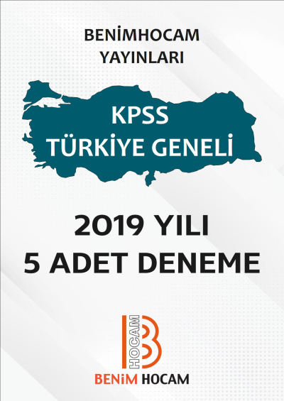 BENİM HOCAM 5 ADET DENEME Fotokopi GO - Tüm Sınavlarda Daha İleriye
