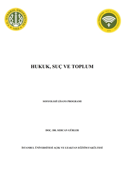 Hukuk, Suç ve Toplum Fotokopi GO - Tüm Sınavlarda Daha İleriye