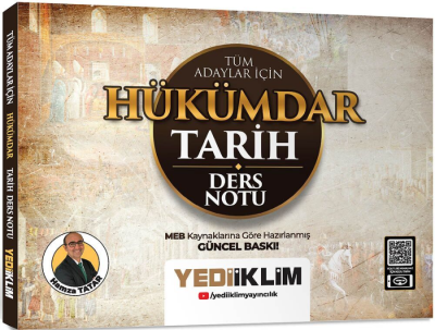 Tüm Adaylar İçin Hükümdar Tarih Ders Notu Yediiklim Yayınları Fotokopi GO - Tüm Sınavlarda Daha İleriye