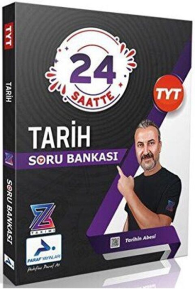 TYT Tarih 24 Saatte Soru Bankası PRF Paraf Yayınları Fotokopi GO - Tüm Sınavlarda Daha İleriye