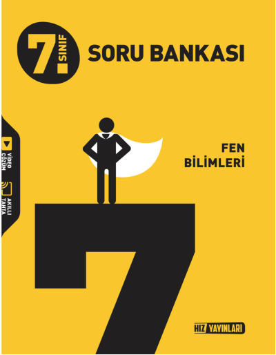 7. Sınıf Fen Bilimleri Soru Bankası Hız Yayınları Fotokopi GO - Tüm Sınavlarda Daha İleriye