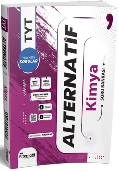 Alternatif Yayınları TYT Kimya Alternatif Soru Bankası Fotokopi GO - Tüm Sınavlarda Daha İleriye