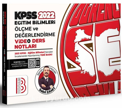 ÖLÇME VE DEĞERLENDİRME VİDEO DERS NOTLARI Fotokopi GO - Tüm Sınavlarda Daha İleriye