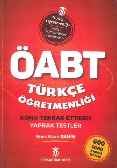 TÜRKÇE ÖĞRETMENLİĞİ KONU TEKRAR ETTİREN YAPRAK TESTLER Fotokopi GO - Tüm Sınavlarda Daha İleriye