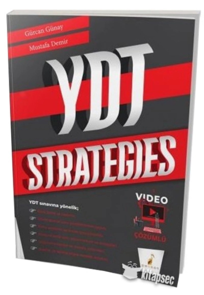 YDT Strategies Soru Bankası Video Çözümlü Fotokopi GO - Tüm Sınavlarda Daha İleriye