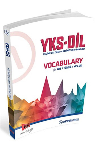 YKSDİL Vocabulary Kelime Çalışma ve Kelime Soru Bankası Akın Dil Yargı Yayınları Fotokopi GO - Tüm Sınavlarda Daha İleriye