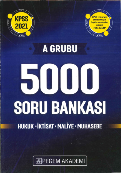 5000 HUKUK İKTİSAT MALİYE MUHASEBE SORU BANKASI Fotokopi GO - Tüm Sınavlarda Daha İleriye