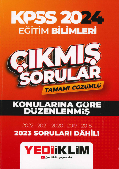 2018-2023 ÇIKMIŞ SORULAR TAMAMI ÇÖZÜMLÜ (KONULARINA GÖRE DÜZENLENMİŞ) Fotokopi GO - Tüm Sınavlarda Daha İleriye