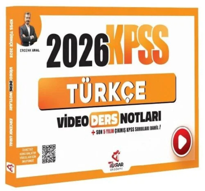2026 KPSS Türkçe Video Ders Notları Tekrar Akademi Fotokopi GO - Tüm Sınavlarda Daha İleriye