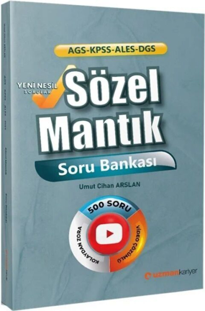 KPSS MEB AGS ALES DGS Sözel Mantık Soru Bankası Uzman Kariyer Fotokopi GO - Tüm Sınavlarda Daha İleriye