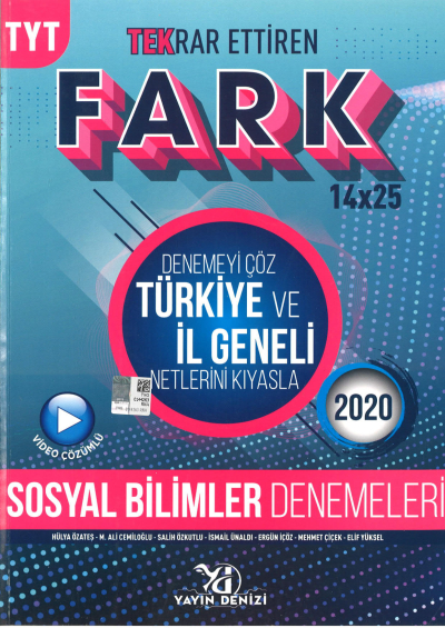 TYT Sosyal Bilimler Fark Tekrar Ettiren 14 x 25 Denemesi Fotokopi GO - Tüm Sınavlarda Daha İleriye