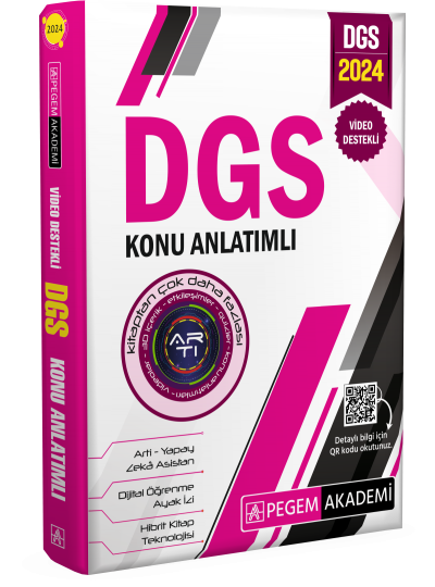 2024 DGS Konu Anlatımlı Fotokopi GO - Tüm Sınavlarda Daha İleriye