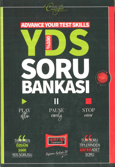 ADVANCE YOUR TEST SKILLS %100 YDS SORU BANKASI ÖZGÜN 1600 YDS SORUSU Fotokopi GO - Tüm Sınavlarda Daha İleriye