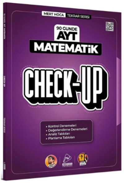Mert Hoca 90 Günde AYT Matematik Check Up Deneme Fotokopi GO - Tüm Sınavlarda Daha İleriye