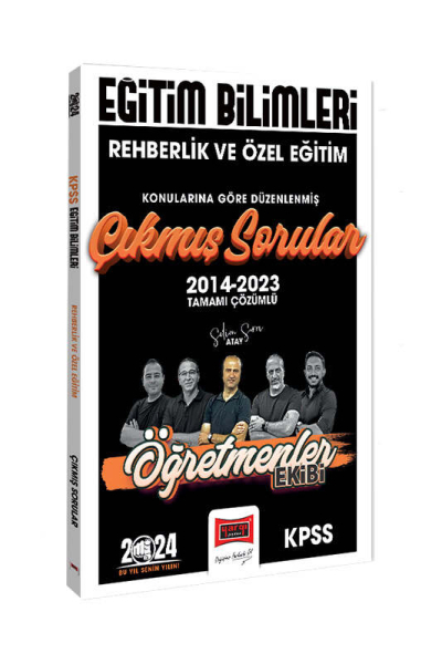 2024 KPSS Eğitim Bilimleri Öğretmenler Ekibi Rehberlik ve Özel Eğitim Konularına Göre Düzenlenmiş Çıkmış Sorular (2014-2023) Fotokopi GO - Tüm Sınavlarda Daha İleriye