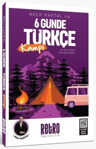 Aker Kartal ile 6 Günde Türkçe Soru Kampı Retro Yayıncılık Fotokopi GO - Tüm Sınavlarda Daha İleriye
