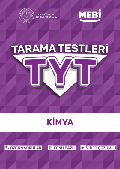 TYT Tarama Testleri Kimya MEBİ OGM Fotokopi GO - Tüm Sınavlarda Daha İleriye