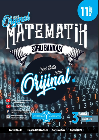 11. Sınıf Matematik Orijinal Soru Bankası Orijinal Yayınları Fotokopi GO - Tüm Sınavlarda Daha İleriye