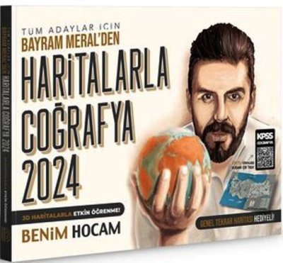 2024 KPSS ve Tüm Adaylar Haritalarla Coğrafya BAYRAM MERAL Fotokopi GO - Tüm Sınavlarda Daha İleriye