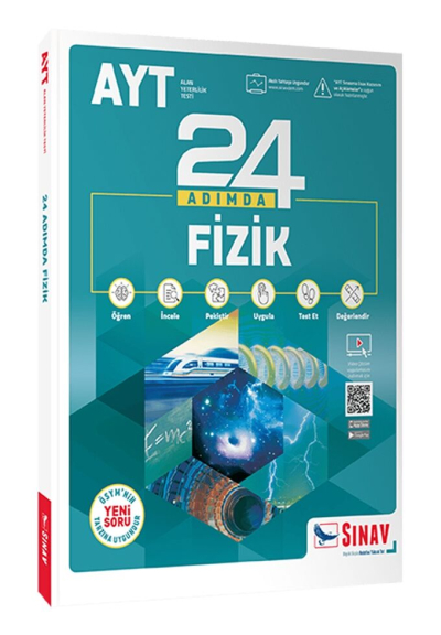 AYT Fizik 24 Adımda Konu Anlatımlı Soru Bankası Sınav Yayınları Fotokopi GO - Tüm Sınavlarda Daha İleriye