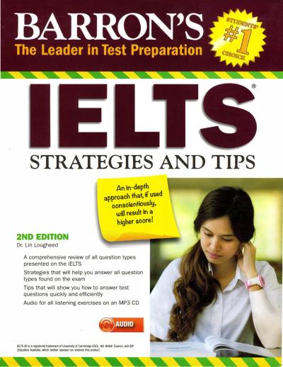Barron's IELTS Strategies and Tips Fotokopi GO - Tüm Sınavlarda Daha İleriye