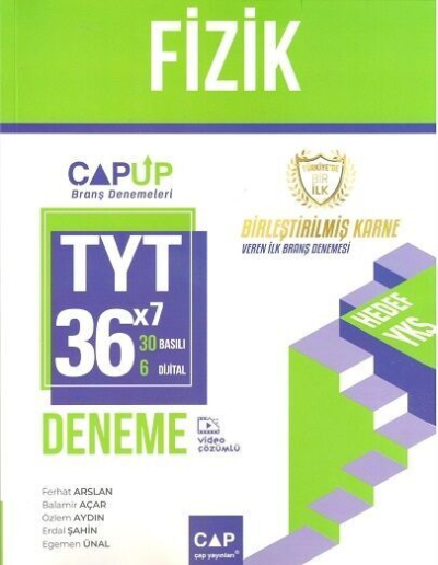 TYT Fizik 30 x 6 Up Deneme Fotokopi GO - Tüm Sınavlarda Daha İleriye