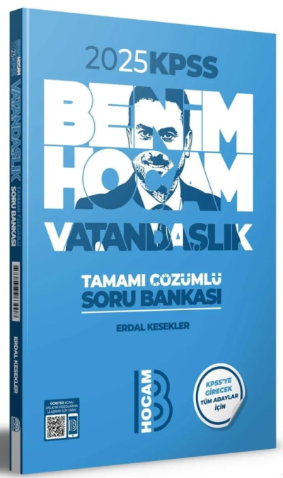 Benim Hocam Yayınları 2025 KPSS Vatandaşlık Tamamı Çözümlü Soru Bankası Fotokopi GO - Tüm Sınavlarda Daha İleriye