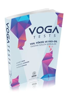 VOGA TEST YDS, YÖKDİL, YKSDİL TAMAMI ÖZGÜN SORULAR Fotokopi GO - Tüm Sınavlarda Daha İleriye