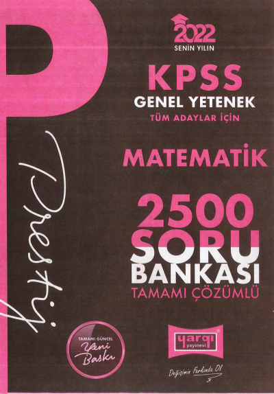 PRESTİJ MATEMATİK TAMAMI ÇÖZÜMLÜ SORU BANKASI Fotokopi GO - Tüm Sınavlarda Daha İleriye