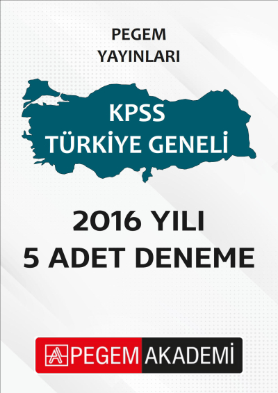 PEGEM 5 ADET DENEME Fotokopi GO - Tüm Sınavlarda Daha İleriye