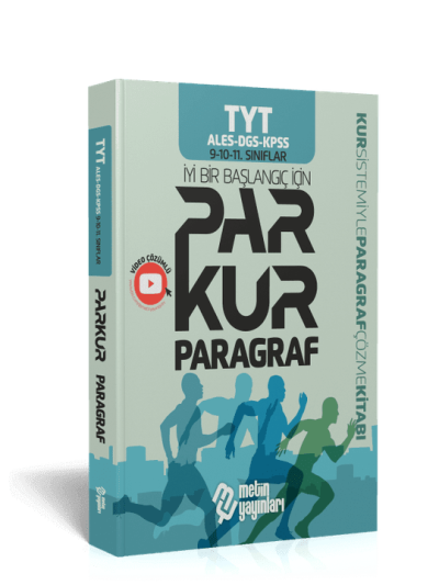 Parkur Paragraf Soru Kitabı Video Çözümlü Metin Yayınları Fotokopi GO - Tüm Sınavlarda Daha İleriye