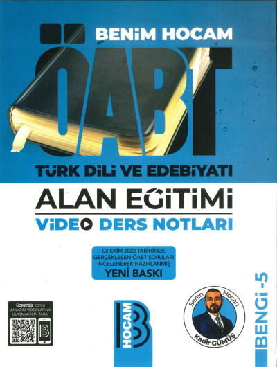 ALAN EĞİTİMİ VİDEO DERS NOTLARI BENGİ-5 Fotokopi GO - Tüm Sınavlarda Daha İleriye