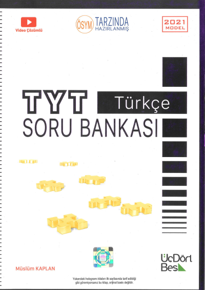 TYT TÜRKÇE SORU BANKASI Fotokopi GO - Tüm Sınavlarda Daha İleriye