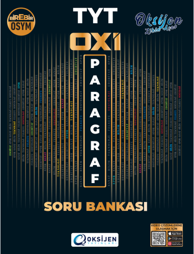 TYT Oxi Paragraf Soru Bankası Oksijen Yayınları Fotokopi GO - Tüm Sınavlarda Daha İleriye