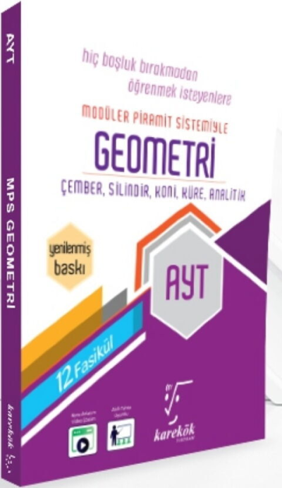 AYT Geometri 12 Fasikül Karekök Yayınları Fotokopi GO - Tüm Sınavlarda Daha İleriye
