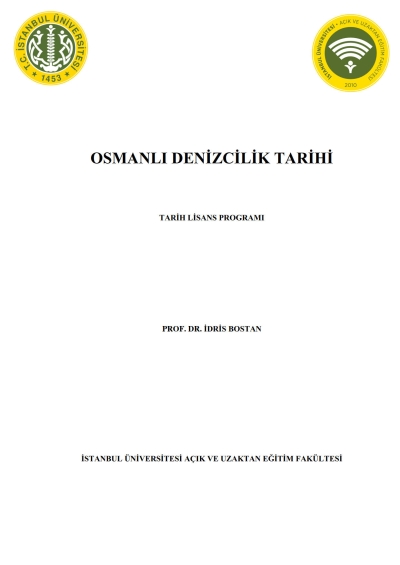 Osmanlı Denizcilik Tarihi Fotokopi GO - Tüm Sınavlarda Daha İleriye