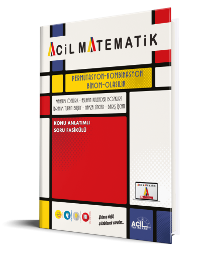 Acil Yayınları Matematik Permütasyon Kombinasyon Binom Olasılık Fotokopi GO - Tüm Sınavlarda Daha İleriye