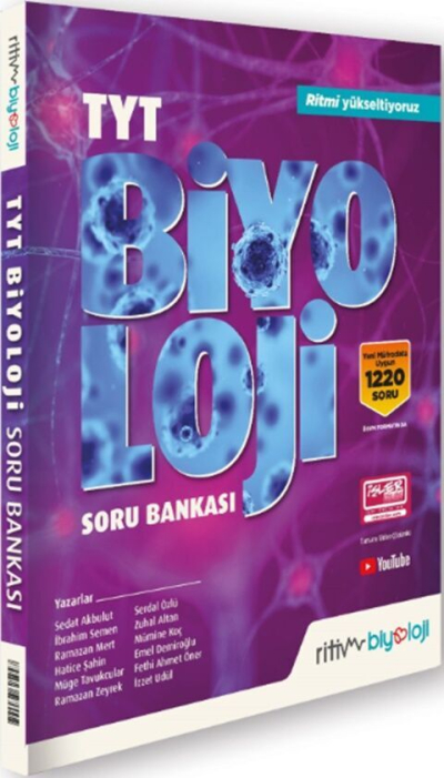 TYT Biyoloji Soru Bankası Ritim Biyoloji Fotokopi GO - Tüm Sınavlarda Daha İleriye