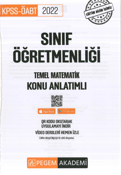 SINIF ÖĞRETMENLİĞİ TEMEL MATEMATİK KONU ANLATIMLI Fotokopi GO - Tüm Sınavlarda Daha İleriye