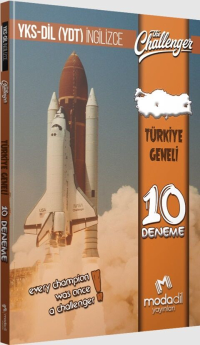 YKS DİL The Challenger Türkiye Geneli 10 Deneme Modadil Yayınları Fotokopi GO - Tüm Sınavlarda Daha İleriye