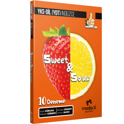 YKS YDT DİL Thumbs Up 10 Deneme Sweet Sour Fotokopi GO - Tüm Sınavlarda Daha İleriye