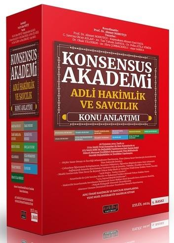 Savaş 2024 KONSENSUS Akademi Adli Hakimlik ve Savcılık Konu Anlatımı Modüler Set 5. Baskı - Ahmet Nohutçu Savaş Yayınları Fotokopi GO - Tüm Sınavlarda Daha İleriye