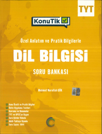 TYT KonuTik Dil Bilgisi Soru Bankası Okyanus Yayınları Fotokopi GO - Tüm Sınavlarda Daha İleriye