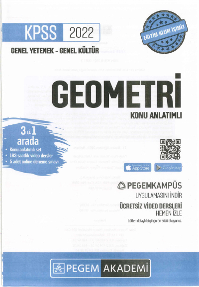 GEOMETRİ KONU ANLATIMI Fotokopi GO - Tüm Sınavlarda Daha İleriye